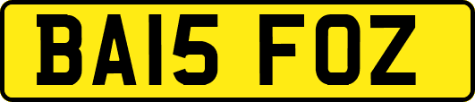 BA15FOZ
