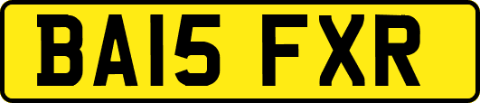 BA15FXR