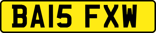 BA15FXW