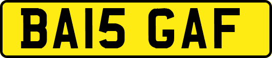 BA15GAF