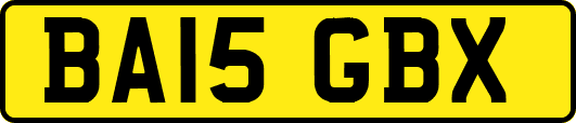 BA15GBX