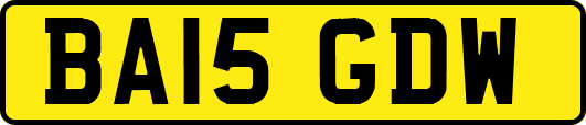 BA15GDW