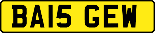 BA15GEW
