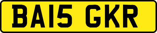 BA15GKR