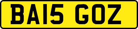 BA15GOZ