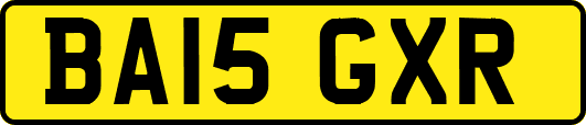 BA15GXR