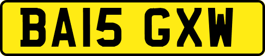 BA15GXW