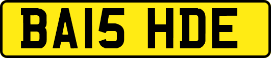 BA15HDE