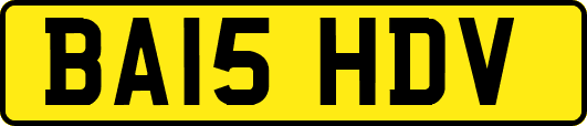 BA15HDV