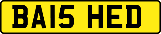 BA15HED