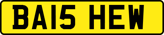 BA15HEW