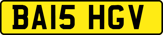 BA15HGV