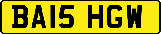 BA15HGW