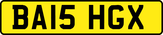 BA15HGX