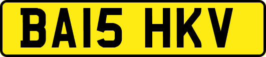 BA15HKV