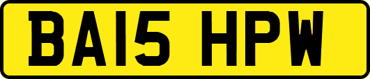 BA15HPW