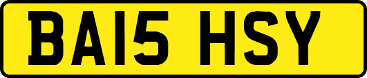 BA15HSY