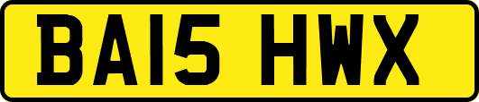 BA15HWX