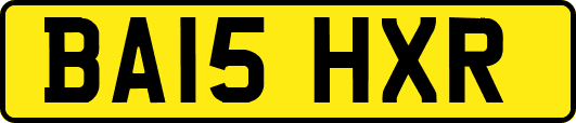 BA15HXR