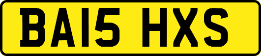BA15HXS
