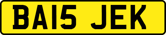 BA15JEK