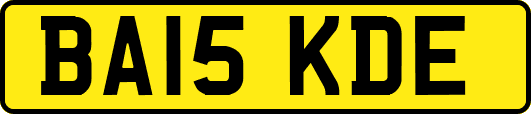 BA15KDE