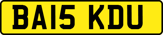 BA15KDU