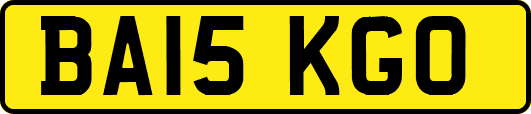 BA15KGO