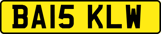 BA15KLW