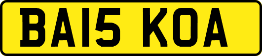 BA15KOA