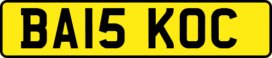 BA15KOC