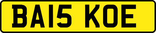BA15KOE