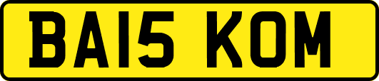 BA15KOM