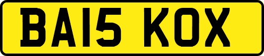 BA15KOX