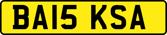 BA15KSA