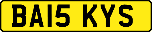 BA15KYS