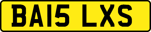 BA15LXS