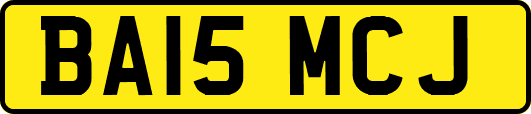 BA15MCJ
