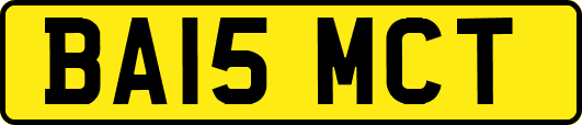 BA15MCT