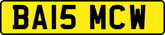 BA15MCW