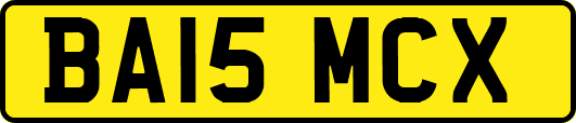 BA15MCX