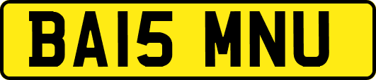 BA15MNU