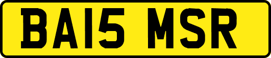 BA15MSR