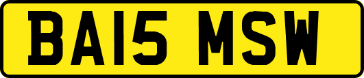 BA15MSW