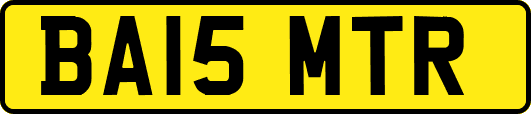 BA15MTR