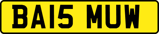 BA15MUW