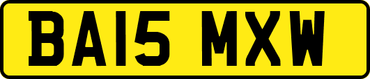BA15MXW