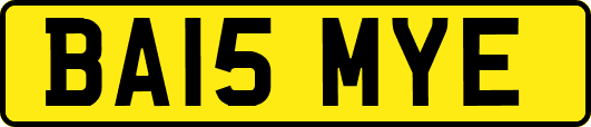 BA15MYE