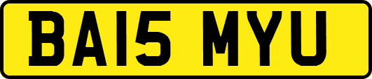 BA15MYU