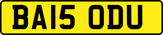 BA15ODU